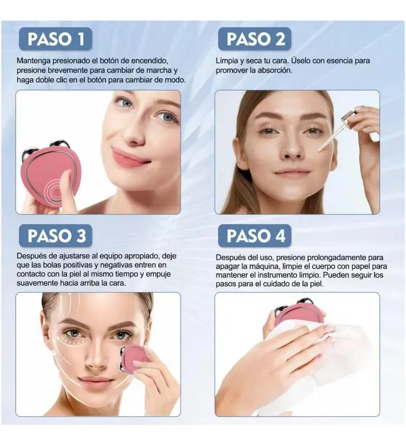 MASAJEADOR FACIAL DE LA PIEL